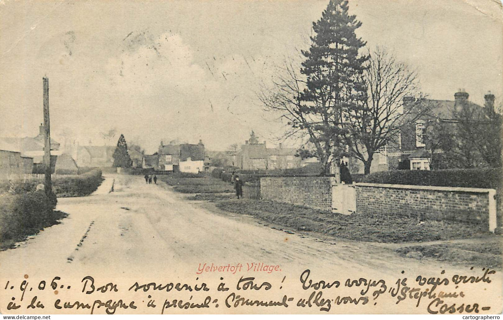 Yelvertoft Village 1905 - Northamptonshire