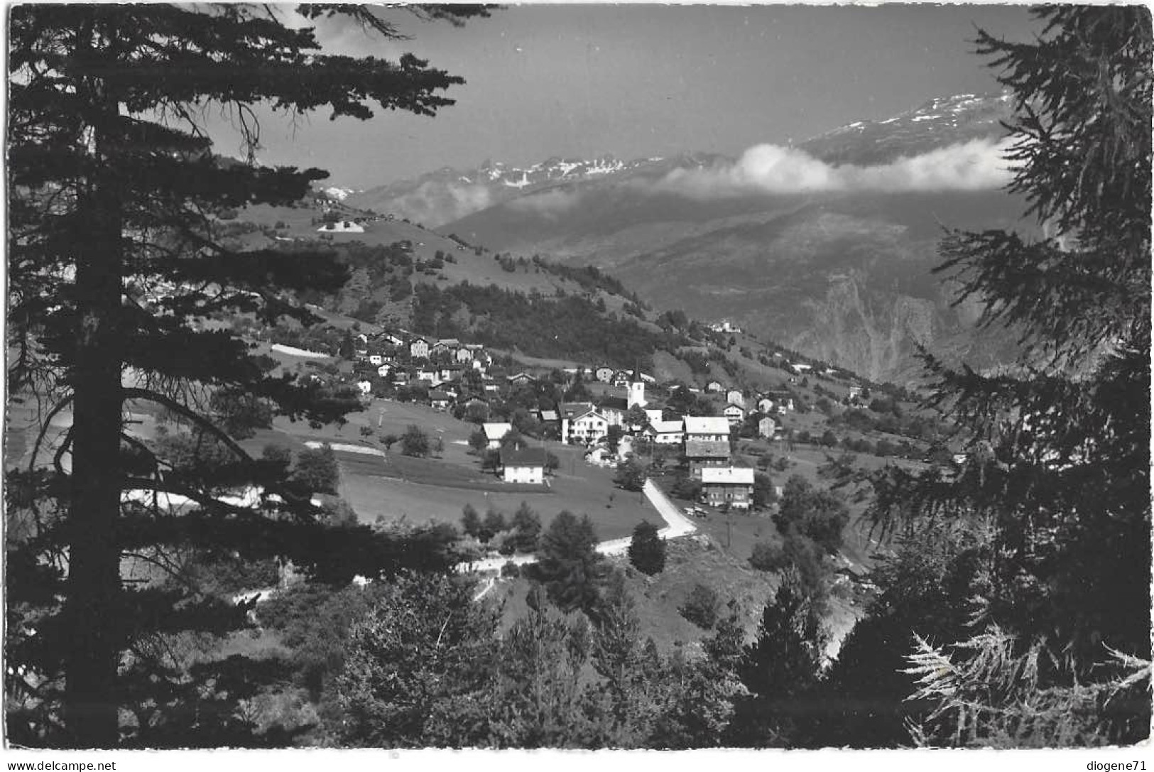 Unterbäch Wallis 1961 Selten - Unterbäch