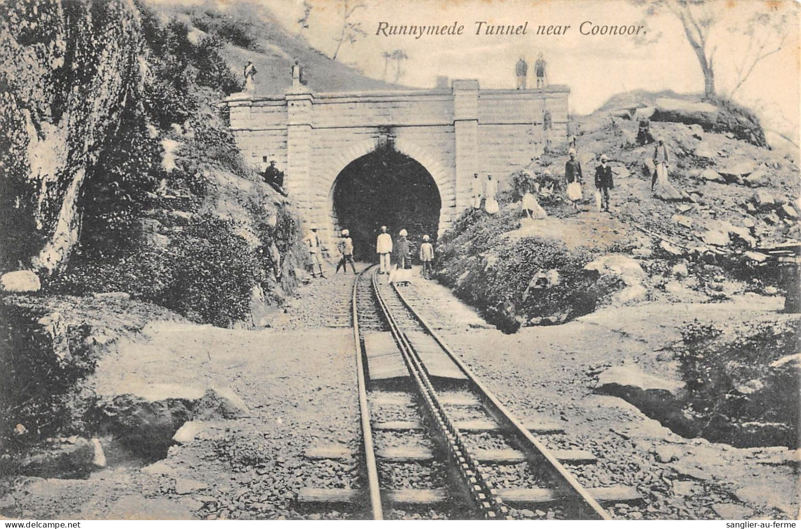 CPA INDE RUNNYMEDE TUNNEL NEAR COONOR - Inde