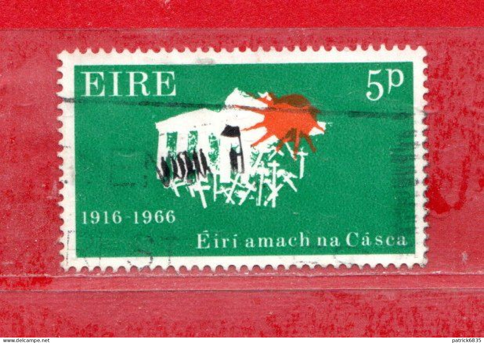 (Us6) Irlanda - Eire ° - 1966 - Cinquantenaire Des Paques. Yv. 180.  Oblitérer. - Usati