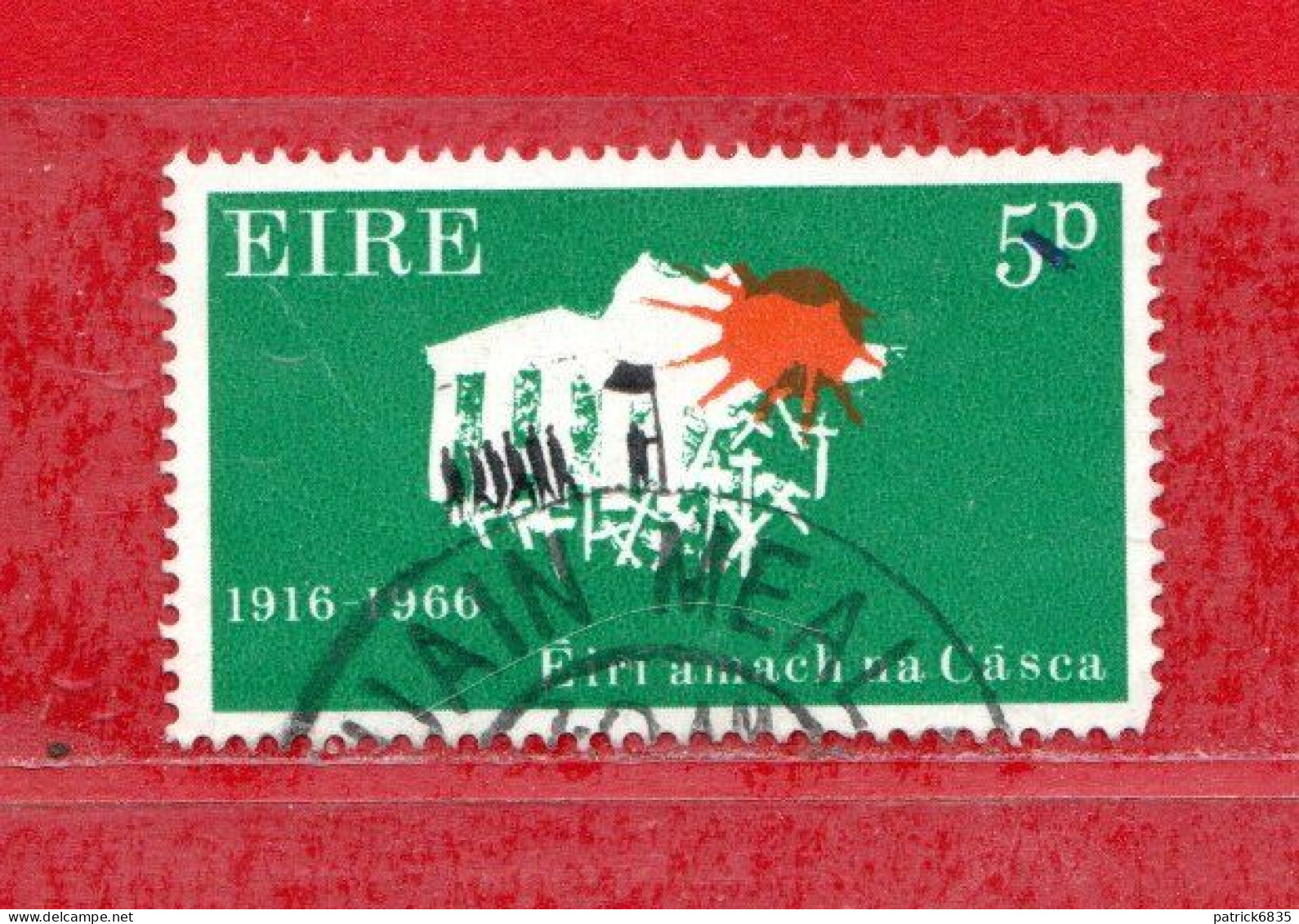 (Us6) Irlanda - Eire ° - 1966 - Cinquantenaire Des Paques. Yv. 180.  Oblitérer. - Usati