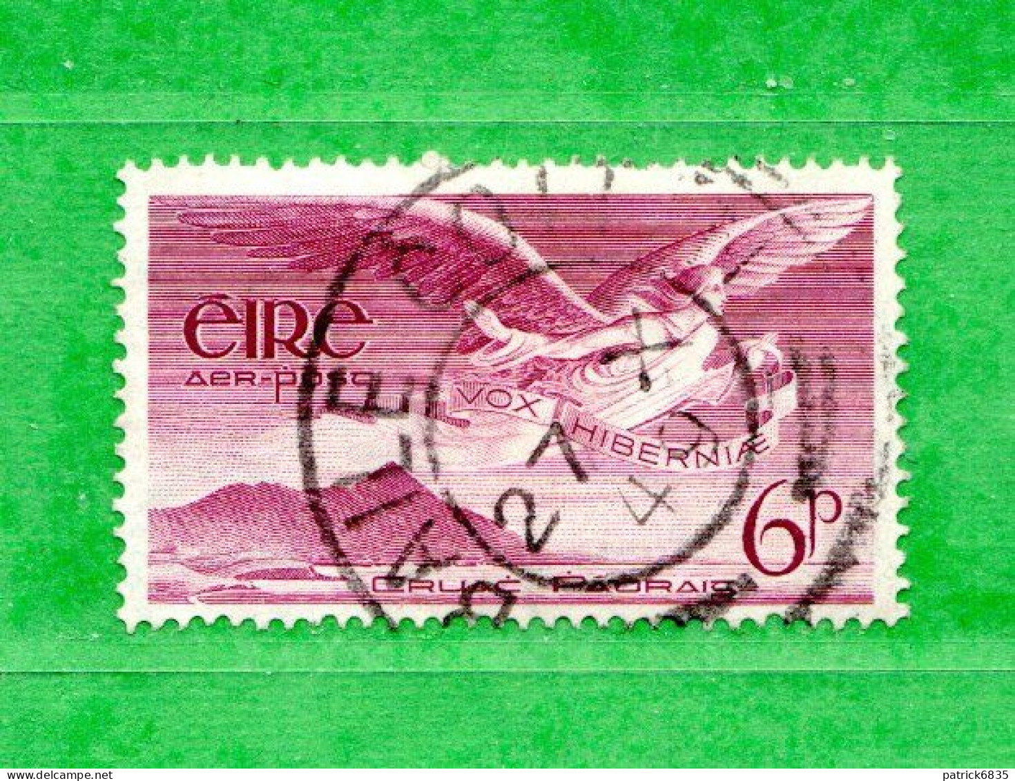 (Us6) Irlanda - Eire ° - 1948-65 - AIRMAIL. Yv. 3.  Oblitérer. - Posta Aerea