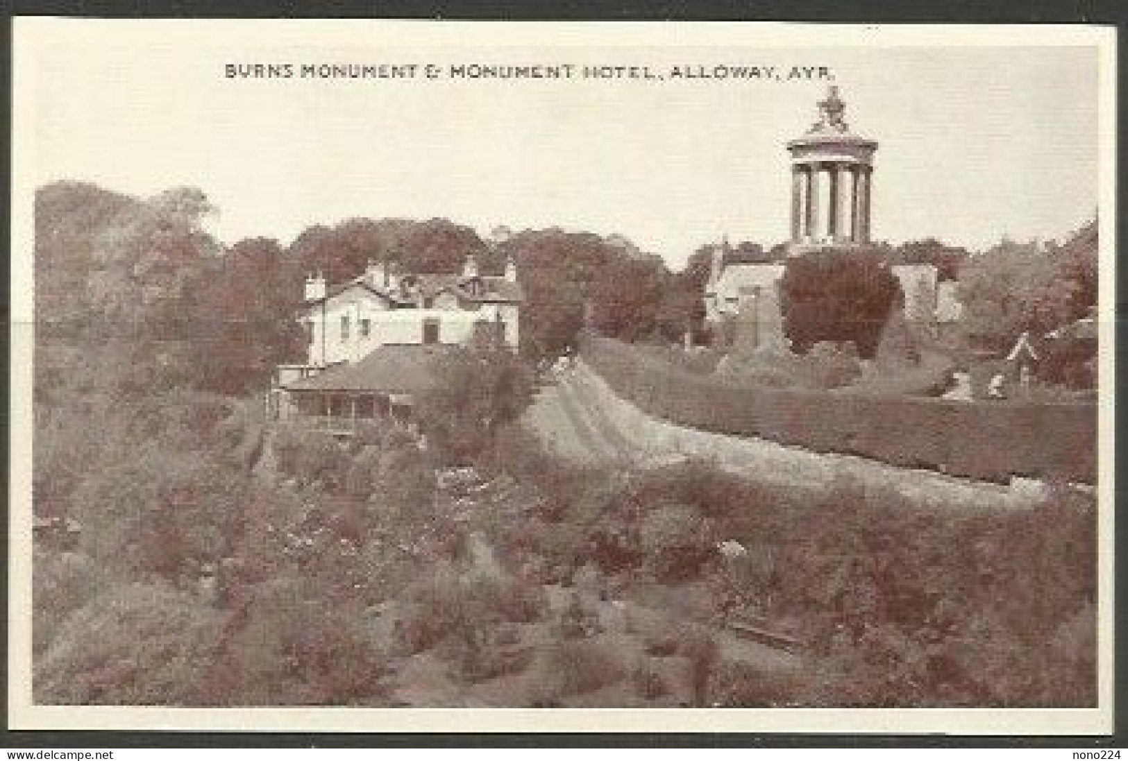 Carte P ( Burns Monunent Hôtel / Alloway ) - Ayrshire