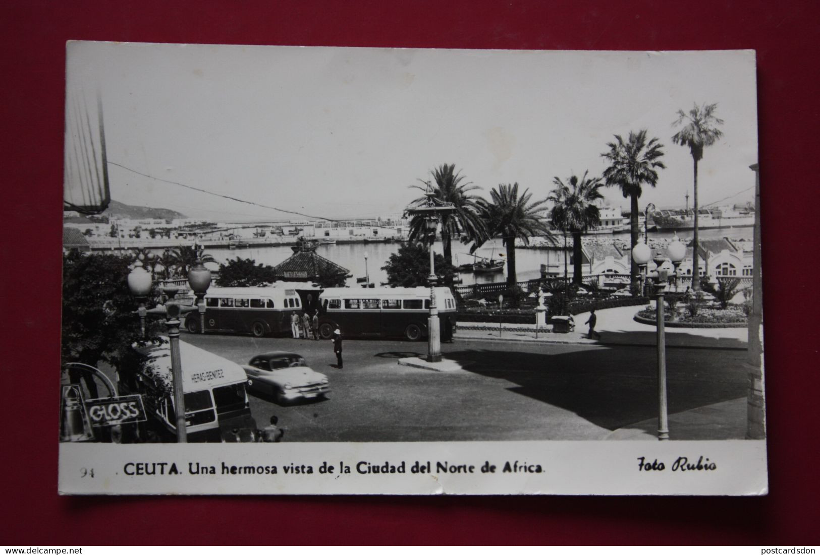 Africa. ESPAÑA, CEUTA - Old Postcard Foto Rubio - Ceuta