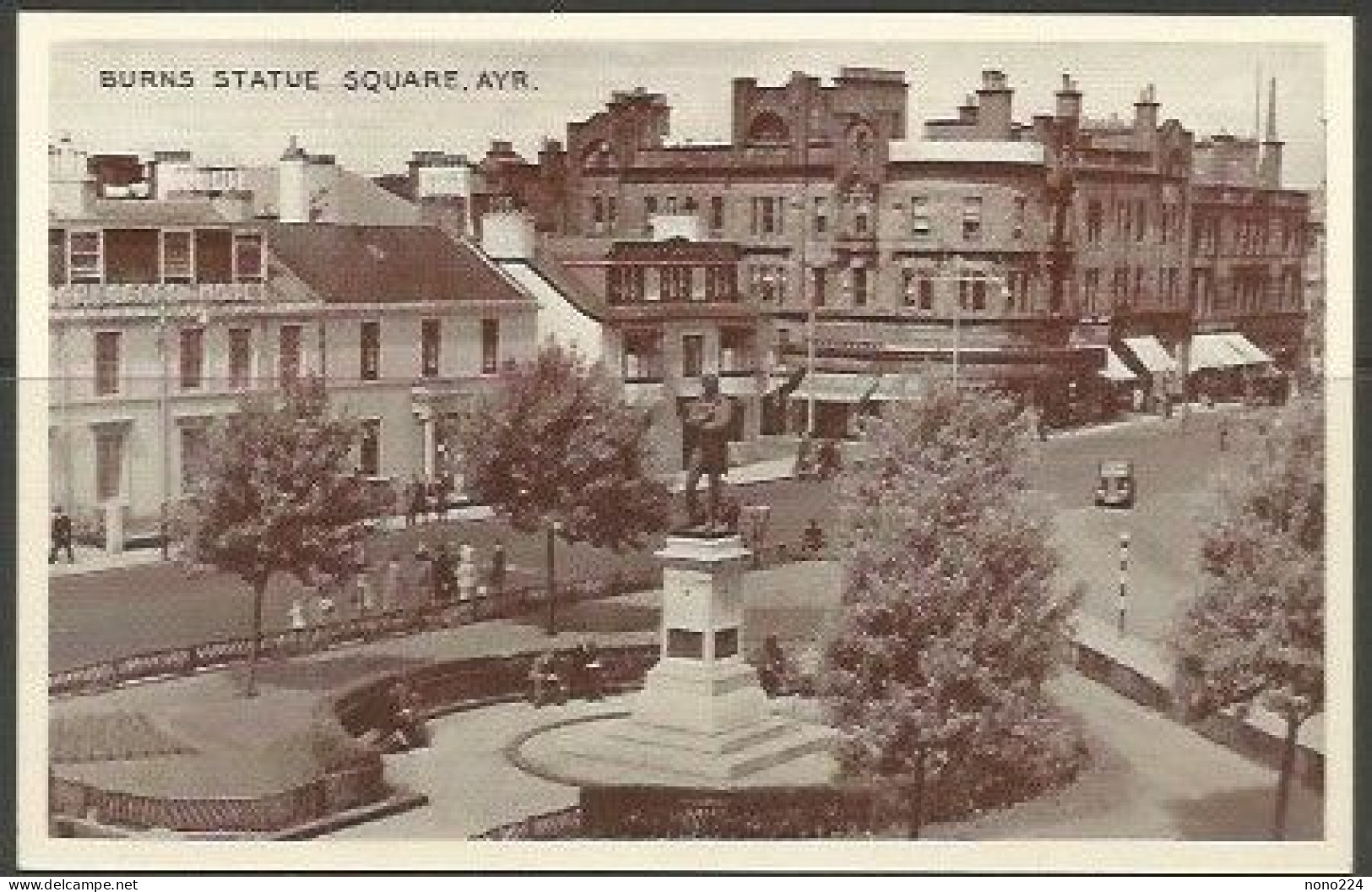 Carte P ( Burns Statue Square ) - Ayrshire