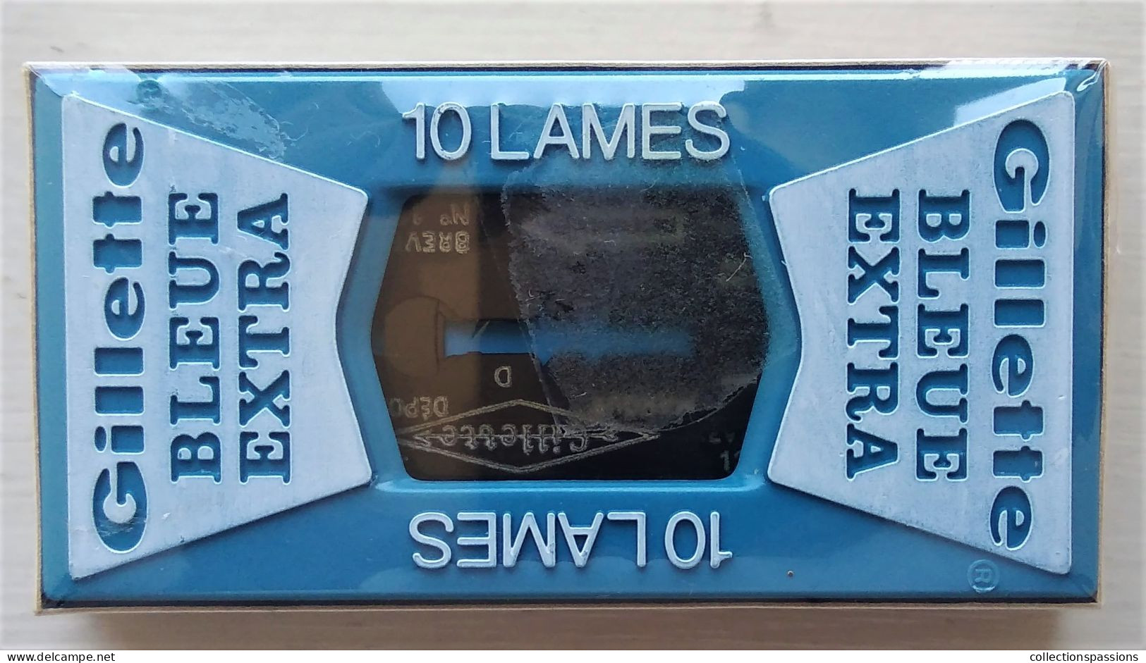 - Boite De Lames De Rasoirs GILLETTE BLEUE EXTRA - - Lames De Rasoir