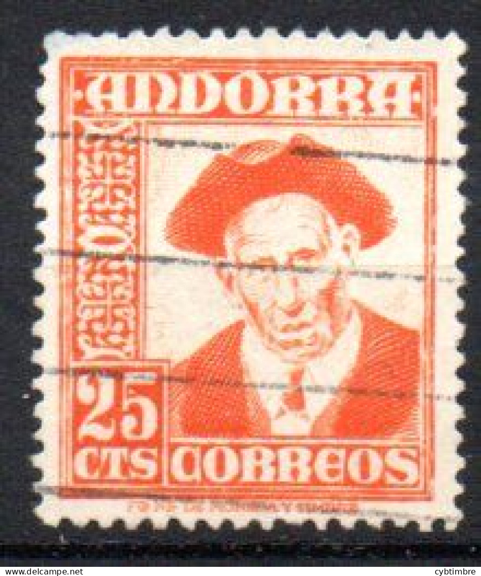 Andorre Espagnol: Yvert N° 44 - Used Stamps