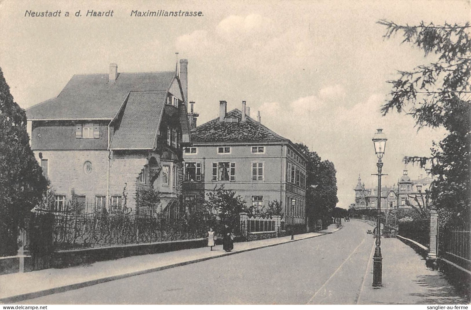 CPA ALLEMAGNE NEUSTADT A.d.HAARDT MAXIMILIANSTRASSE - Autres & Non Classés