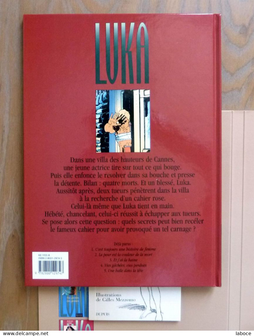 LUKA T5 Avec COFFRET - NEUF - MEZZOMO & LAPIERE - Luka