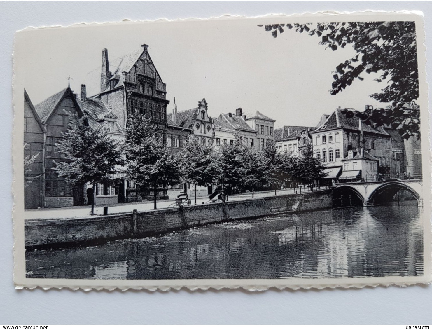 MECHELEN  ZOUTKAAI EN GOTISCHE BRUG - Malines