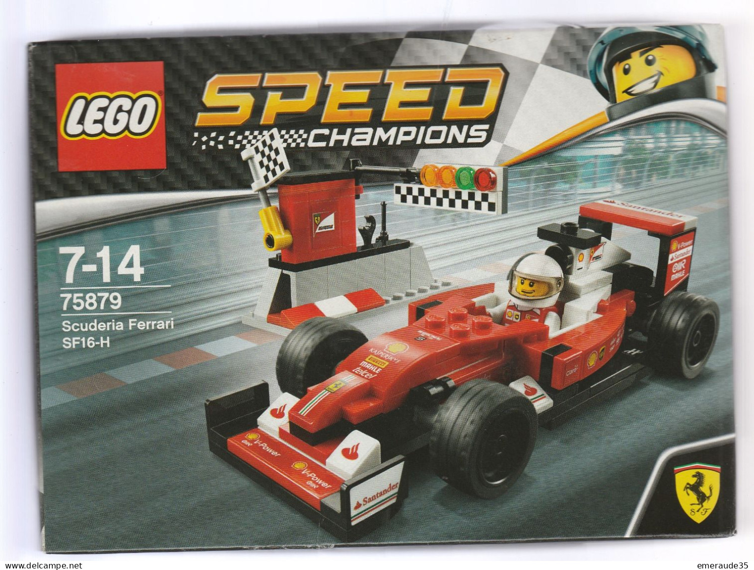 LEGO SPEED CHAMPION 7 - 14 Scuderia Ferrari - Lego System