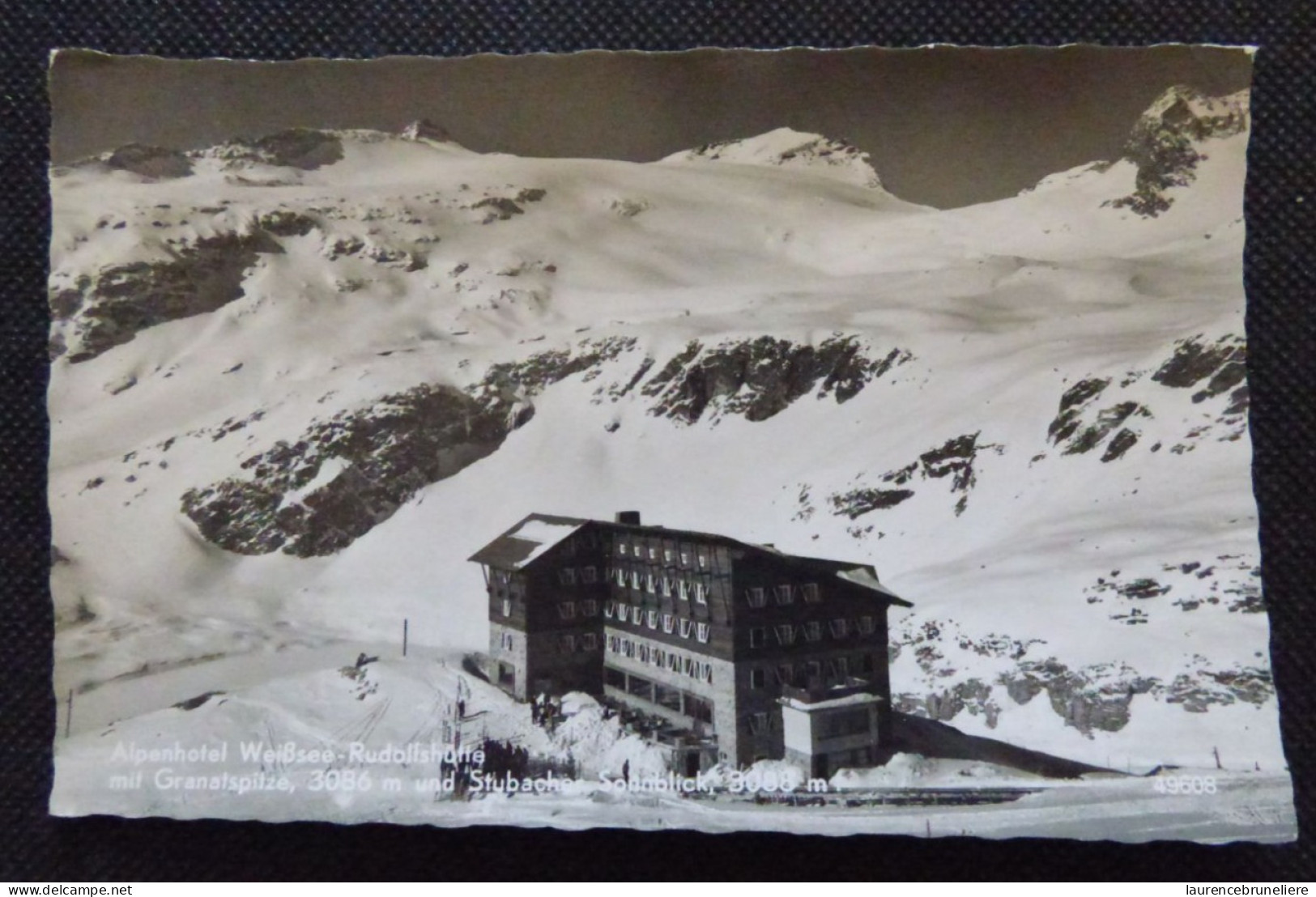 AUTRICHE  -  ALPENHOTEL WEI£SEE-RUDOLFSHÜTTE  SONNBLICK 3088 M - Autres & Non Classés