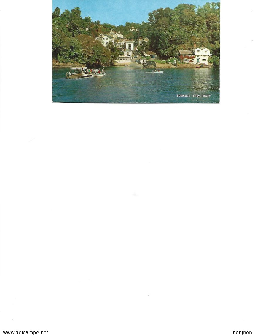 United Kingdom/England - Postcard Unused  -  Bodinnck Ferry, Fowey - Scilly Isles