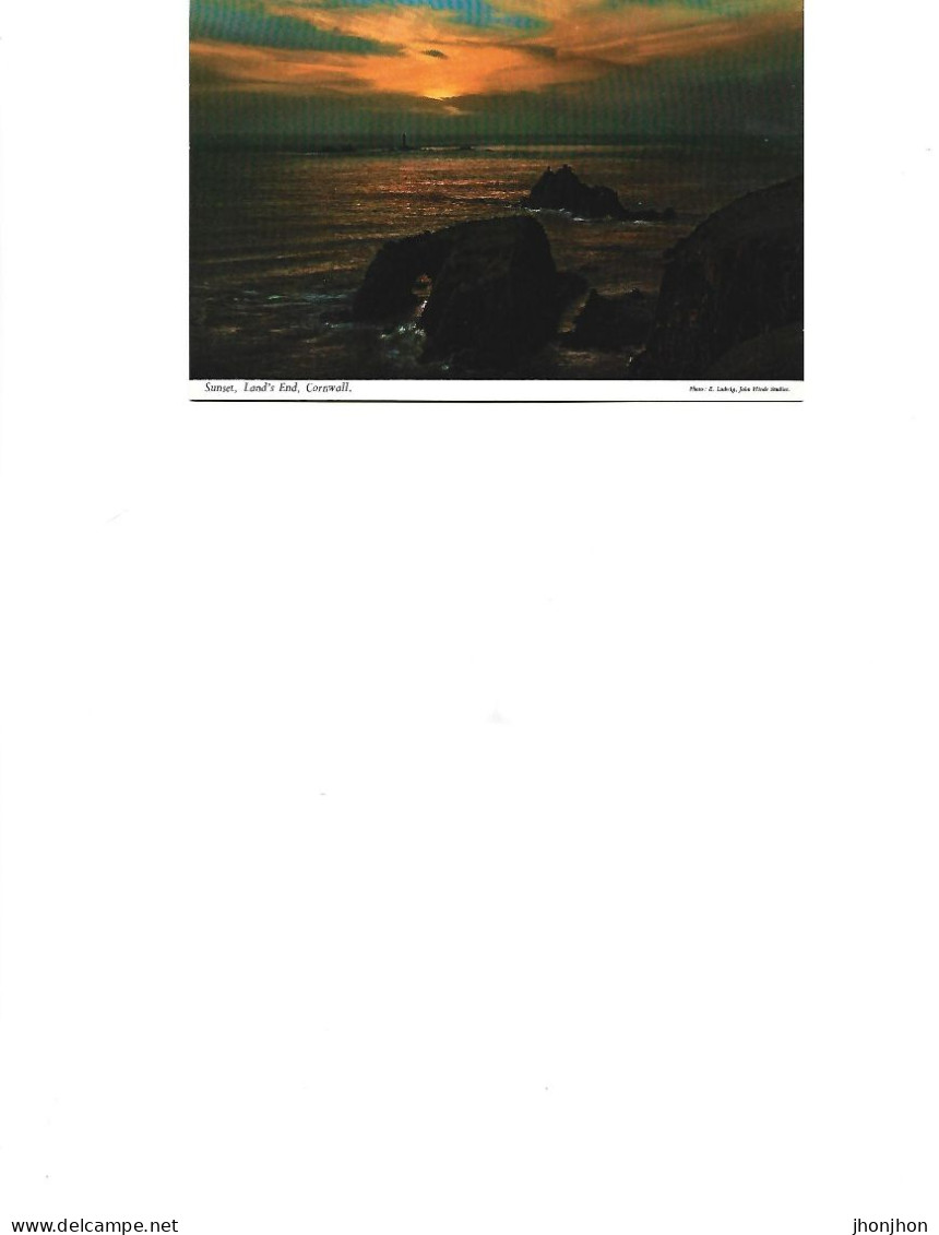 United Kingdom/England - Postcard Unused  - Sunset,Land's End,Cornwall - Land's End