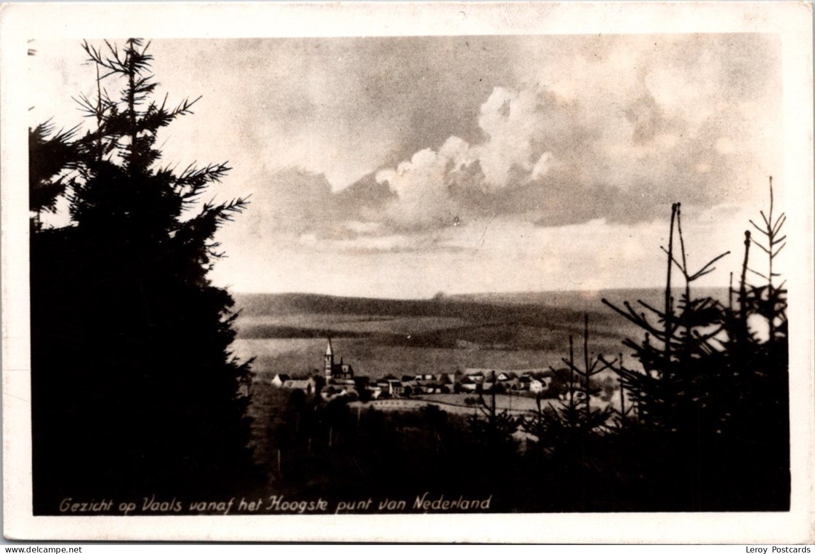 #3002 - Gezicht Op Vaals Vanaf Het Hoogste Punt Van Nederland 1948 (LB) - Vaals