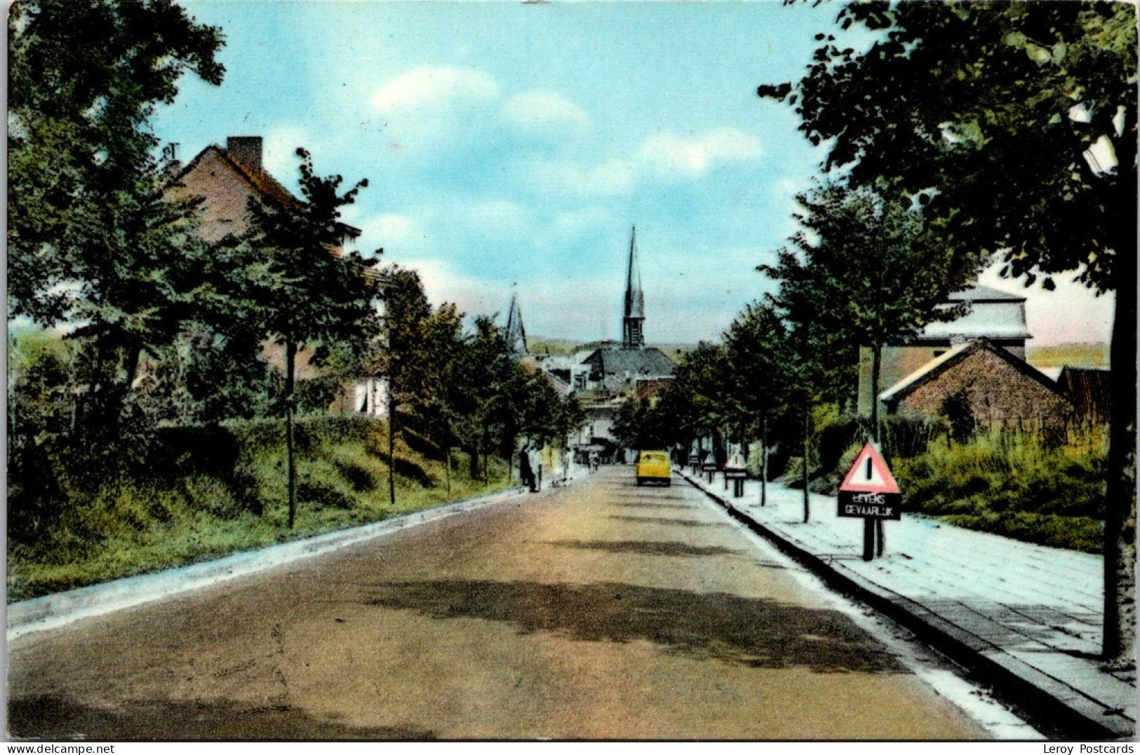 #3001 - Vaals, Viergrenzenweg, De Bokkenrijder 1957 (LB) - Vaals