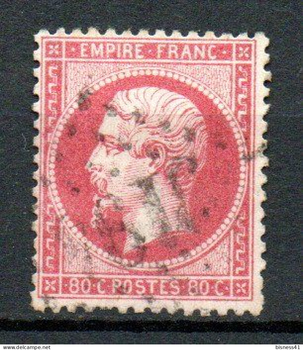 Col33 France 1862 N° 24 Oblitéré GC 319? : 65,00€ - 1862 Napoléon III.