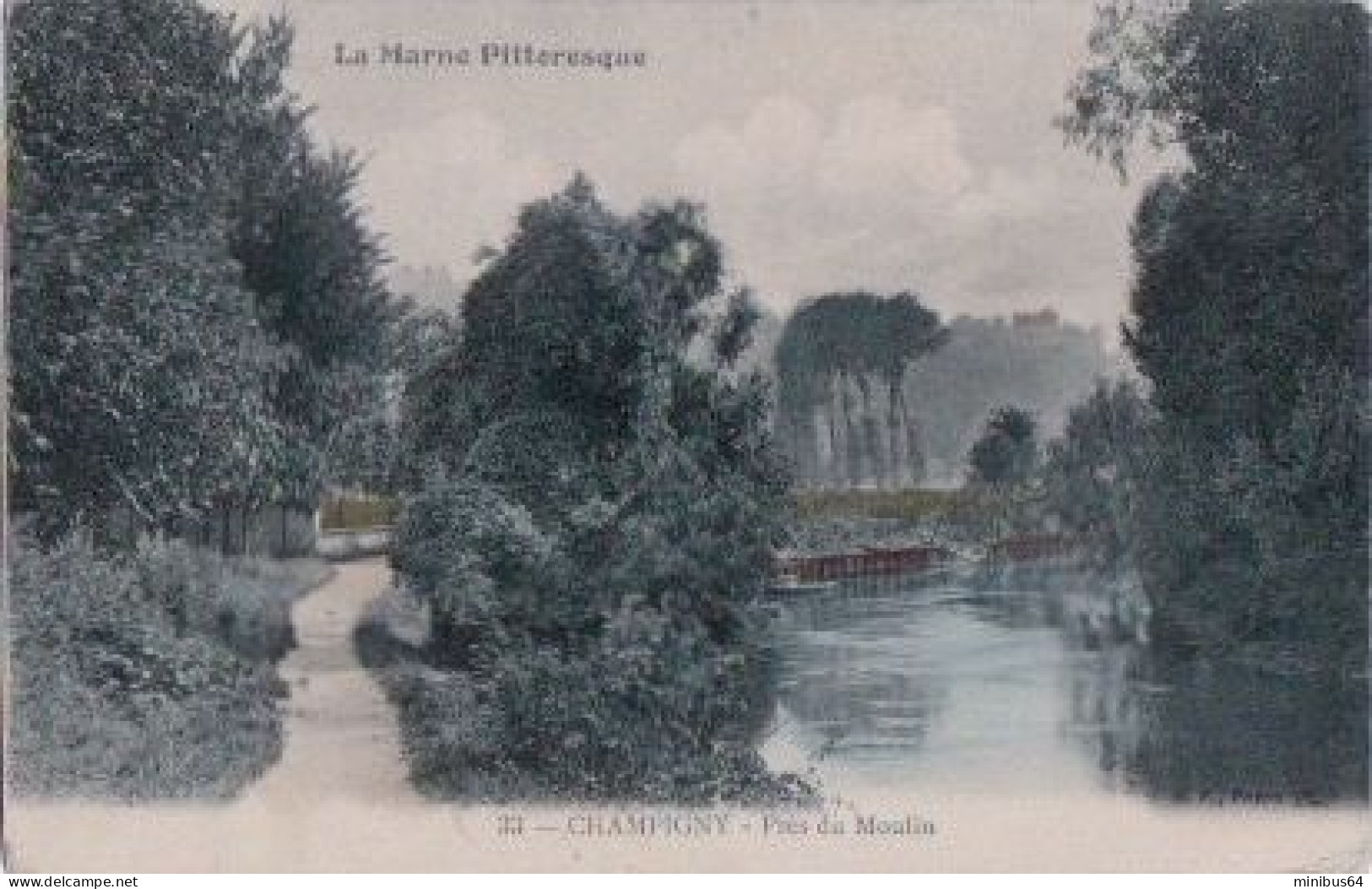CHAMPIGNY (51) - Près Du Moulin - La Marne Pittoresque 33 - 1908 - Champigny