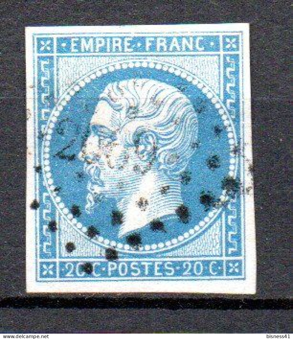 Col33 France 1860 N° 14B  Oblitéré PC 2069 : 6,00€ - 1853-1860 Napoléon III