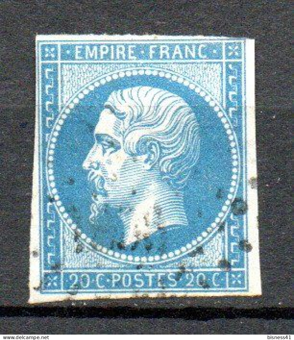 Col33 France 1860 N° 14B  Oblitéré Etoile : 6,00€ - 1853-1860 Napoléon III