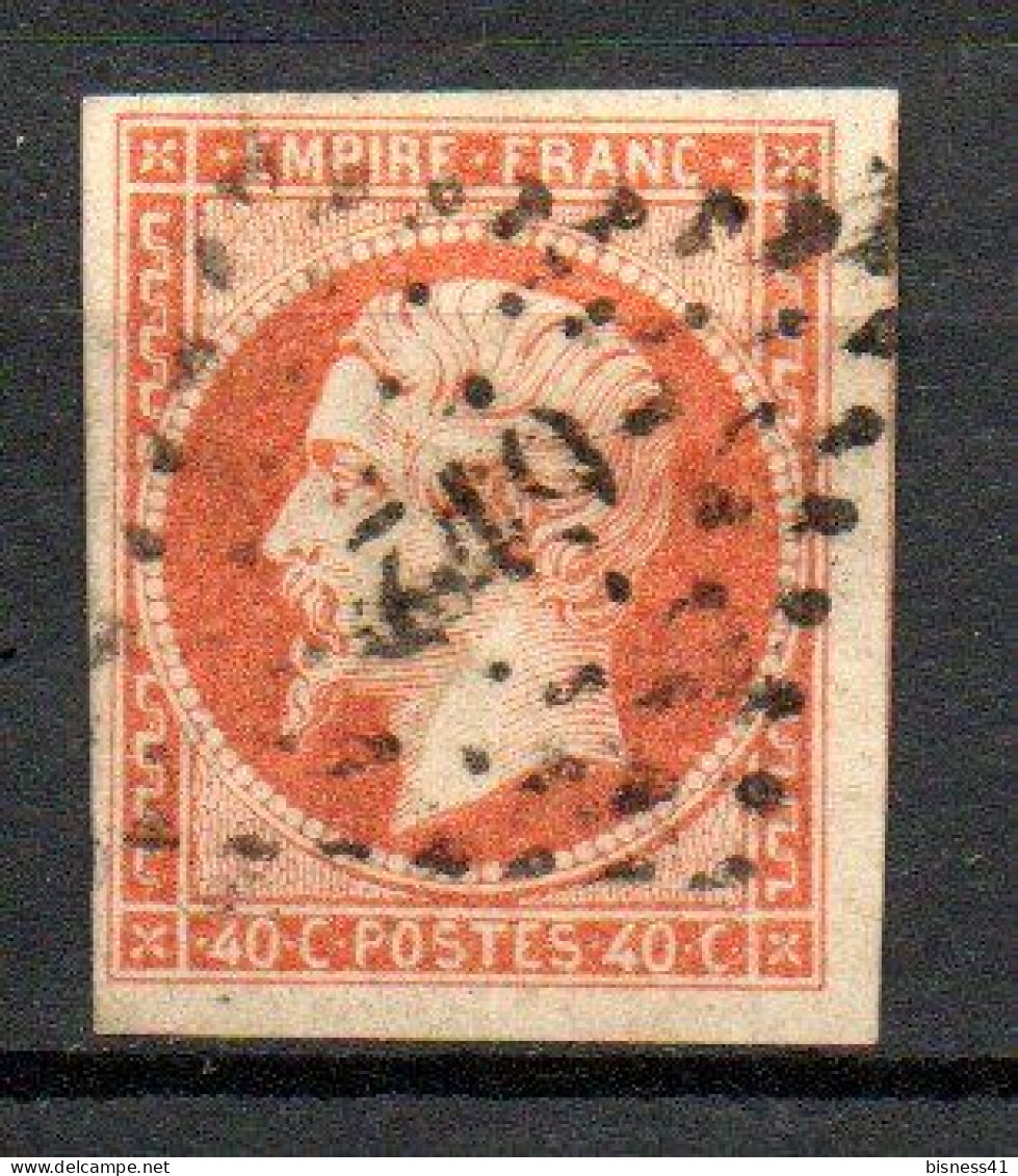 Col33 France 1853 N° 16  Oblitéré PC 749 : 22,00€ - 1853-1860 Napoleon III