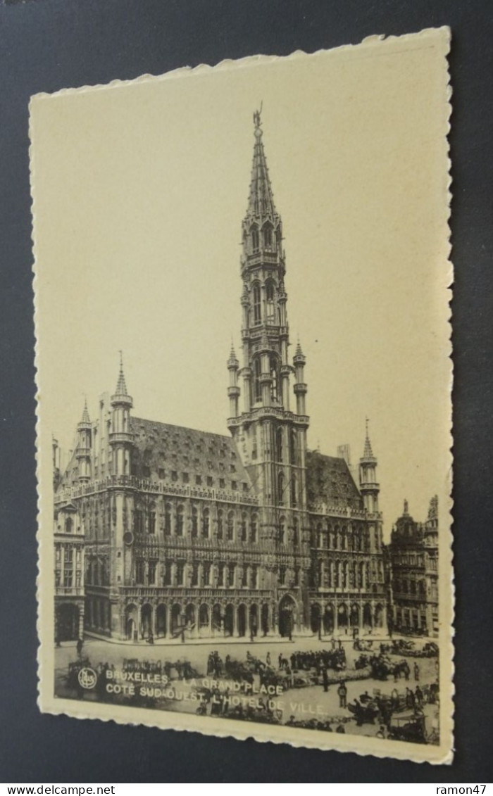 Bruxelles - La Grand'Place - Ern. Thill, Bruxelles, Phototon, N° 1 - Marktpleinen, Pleinen