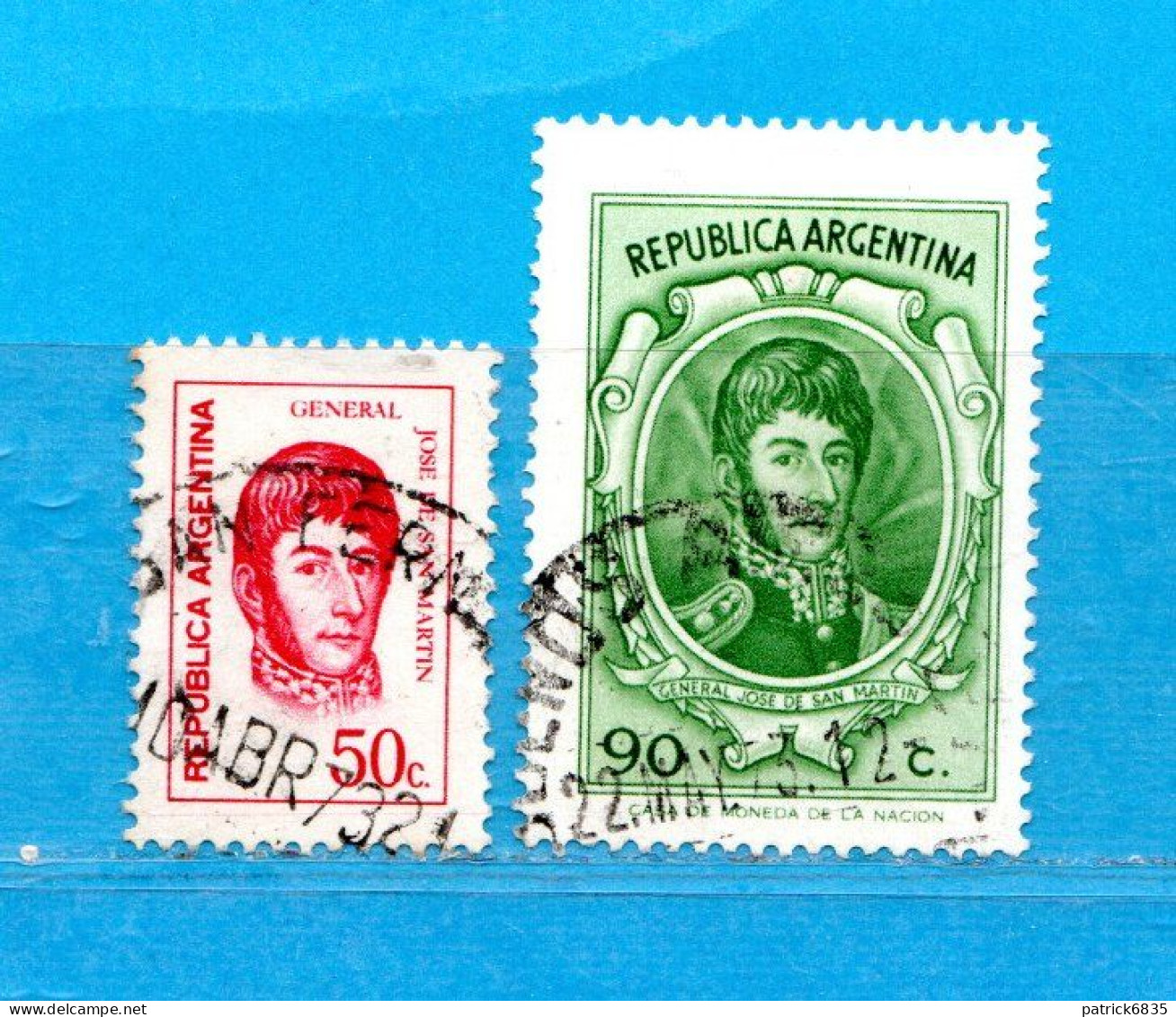 (Us.7) Argentina ° 1973  -  Yv. 936-937.  Oblitérer. - Usados