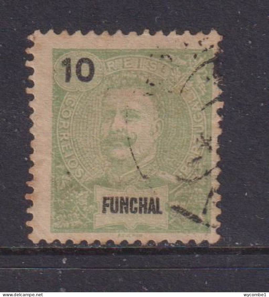 FUNCHAL - 1897 10r Used As Scan - Funchal