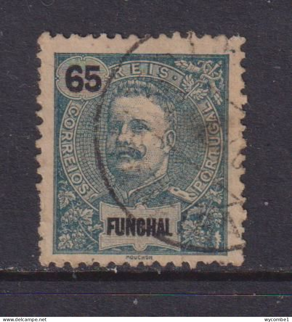 FUNCHAL - 1897 65r Used As Scan - Funchal