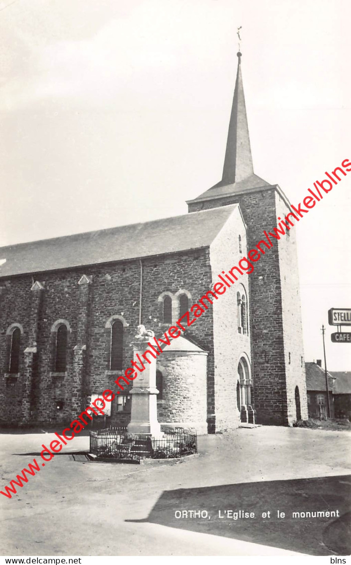 Ortho - L'Eglise Et Le Monument - La Roche-en-Ardenne - La-Roche-en-Ardenne