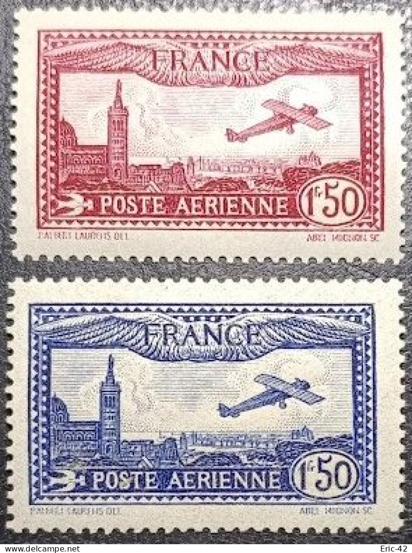 FRANCE P.A. N° 5 Et 6 Neuf*. Bon Centrage... - 1927-1959 Neufs