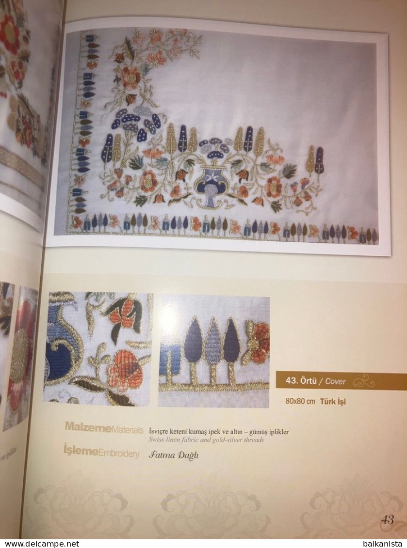 Language Of Needle - Turkish Emroideries Ottoman Turkish Handcraft - Art - Culture