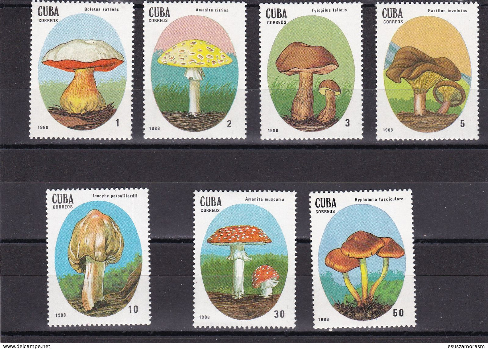 Cuba Nº 2823 Al 2829 - Unused Stamps