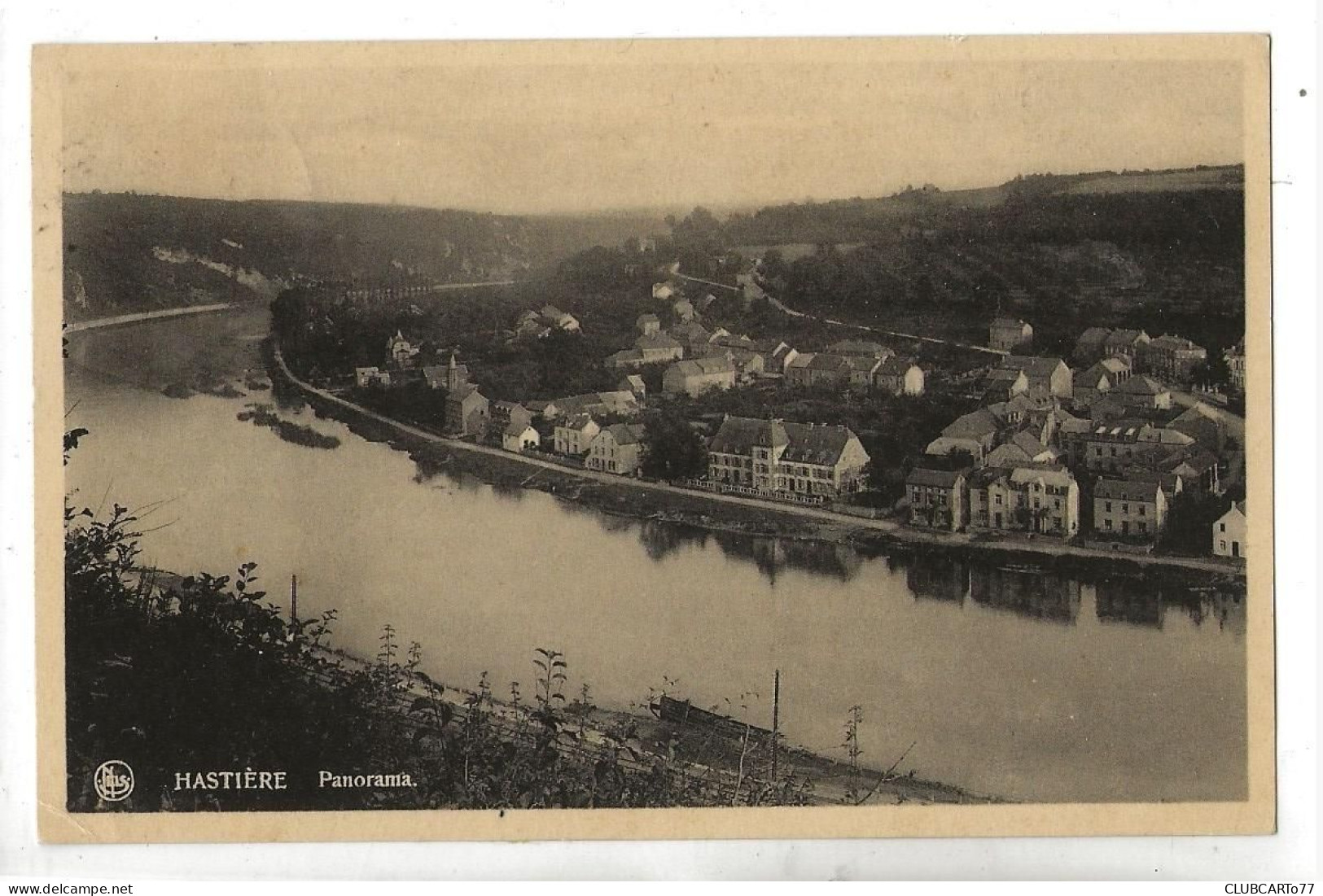 Hastière (Belgique, Namur) : Vue Générale Environ 1937 PF. - Hastière