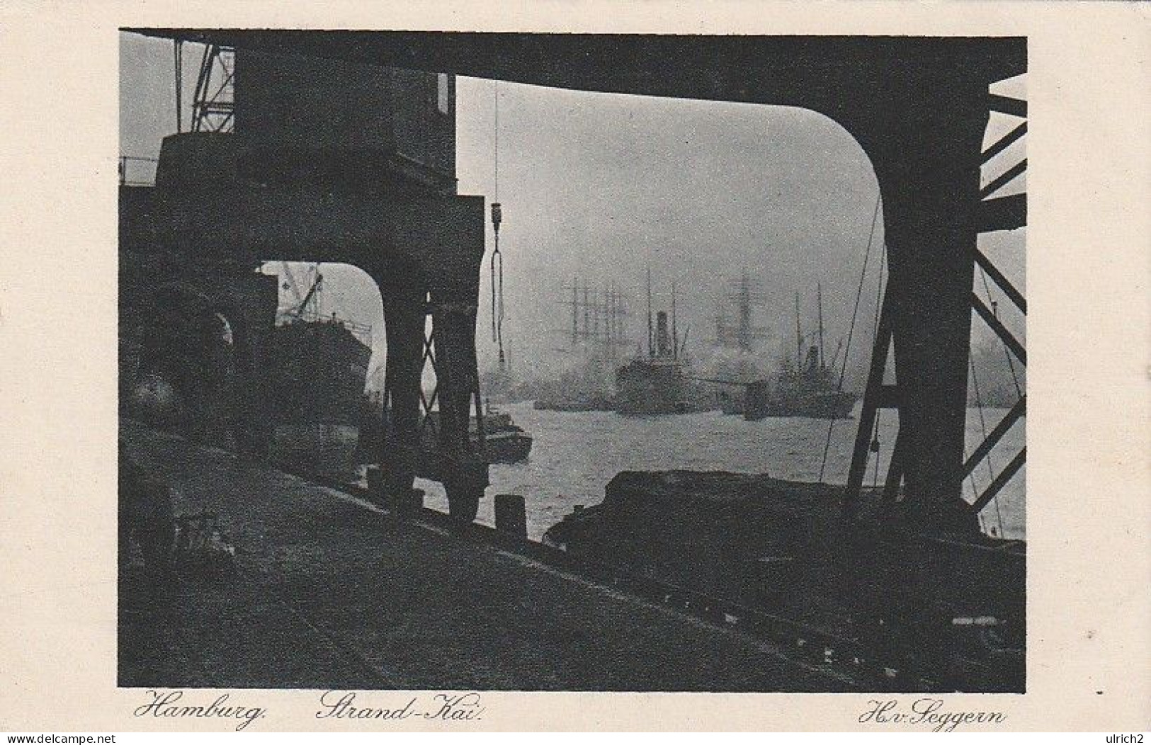 AK Hamburg - Strand-Kai - Foto H. V. Seggern - Ca. 1930 (64443) - Finkenwerder