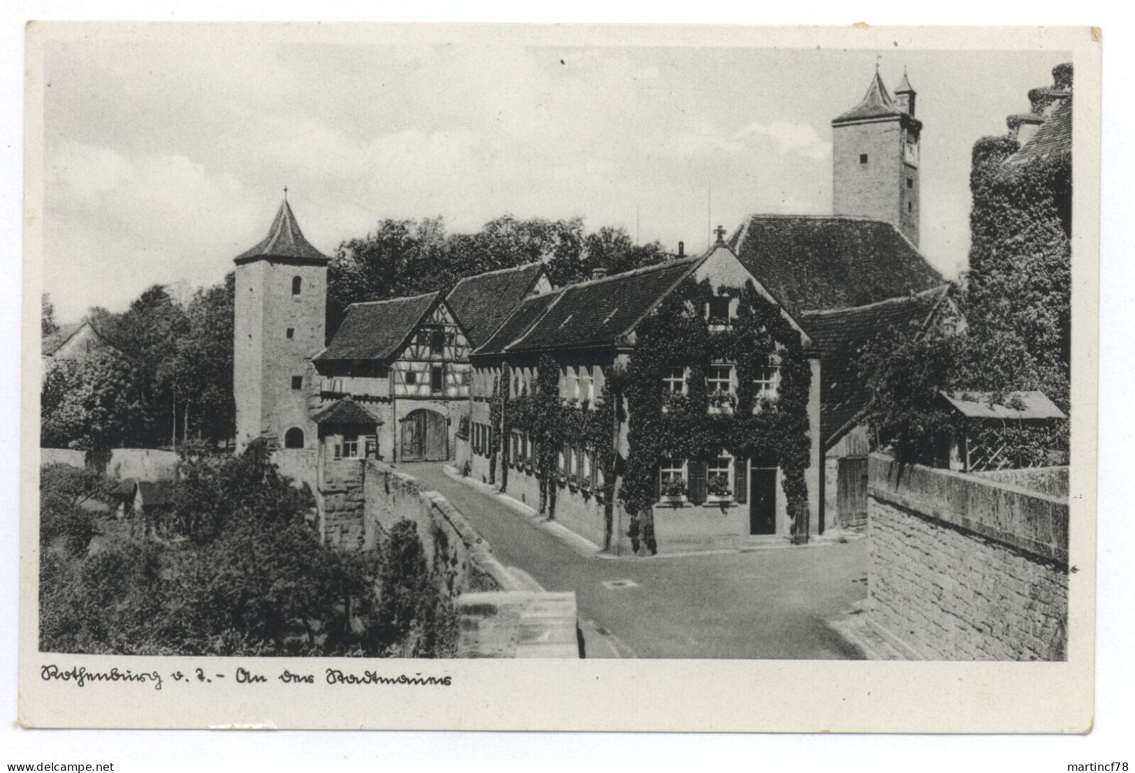 6442 Rotenburg A. F. An Der Fulda An Der Stadtmauer - Rotenburg