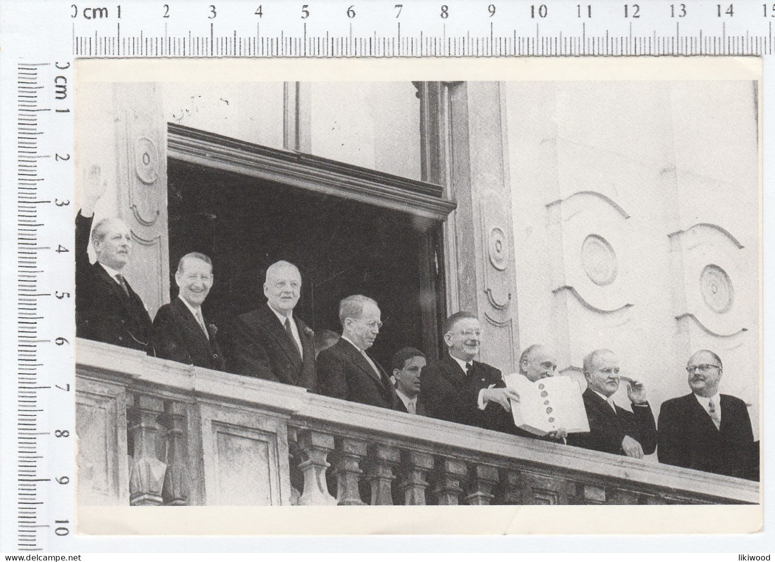 25 Jahre Staatsvertrag - Am Balkon Des Schlosses Belvedere - Belvedere