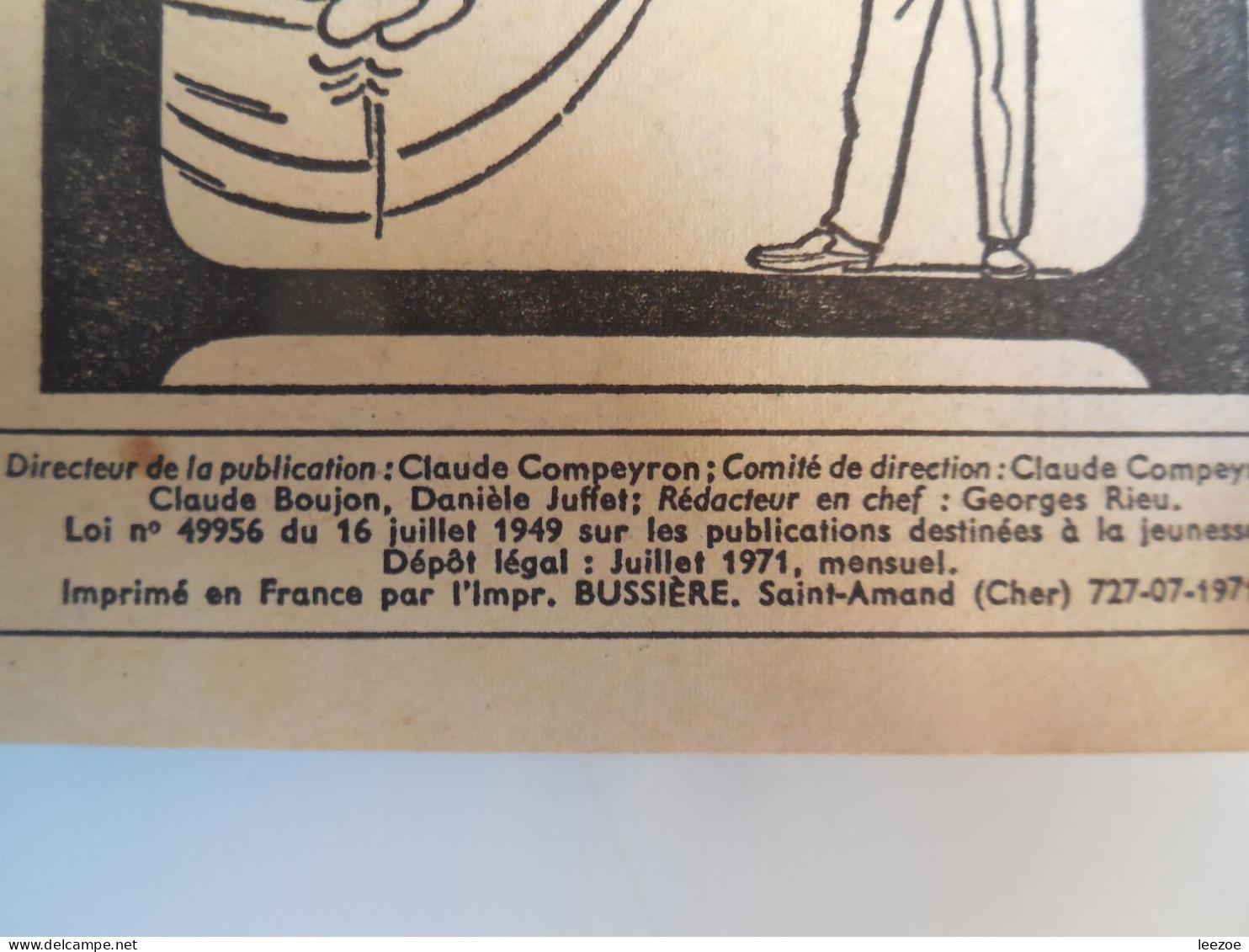 BD PIF POCHE N°71 LES ANIMATEURS DU CIRQUE (RICHARD.GILBERT.FABRE), 1971 EDITION VAILLANT............N5.0.08.01