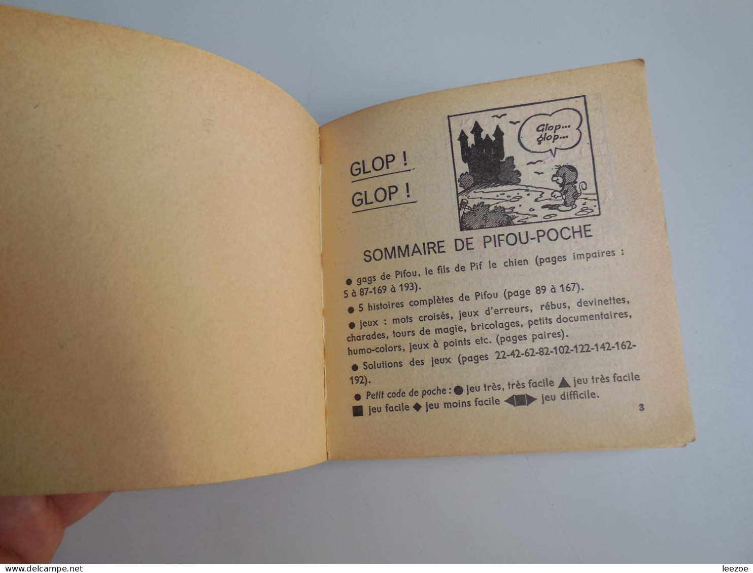 BD Pifou Poche : n° 2, Pifou accumule, 1966 éditeur Vaillant............N5