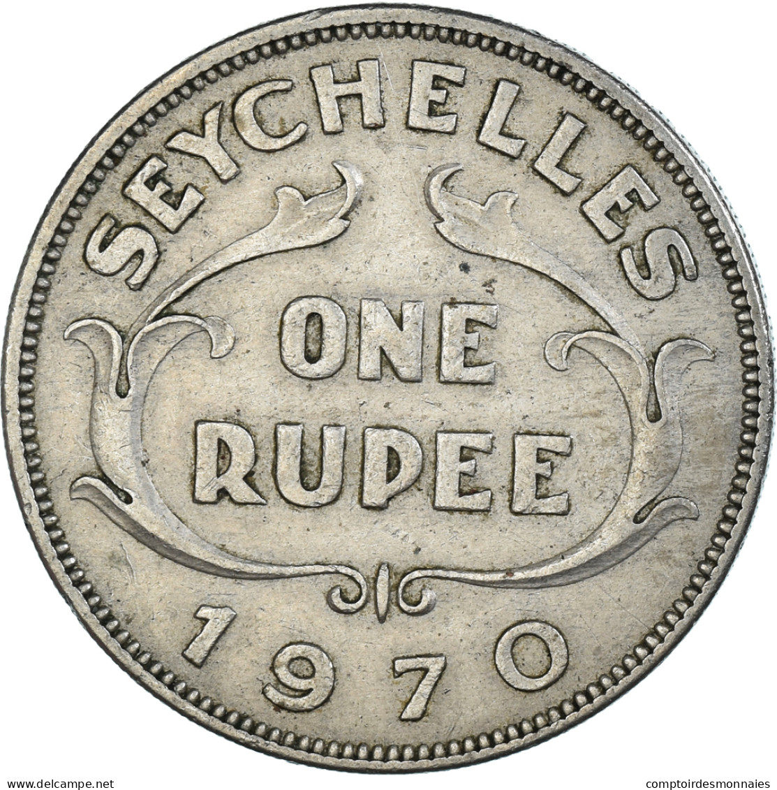 Monnaie, Seychelles, Rupee, 1970 - Seychelles