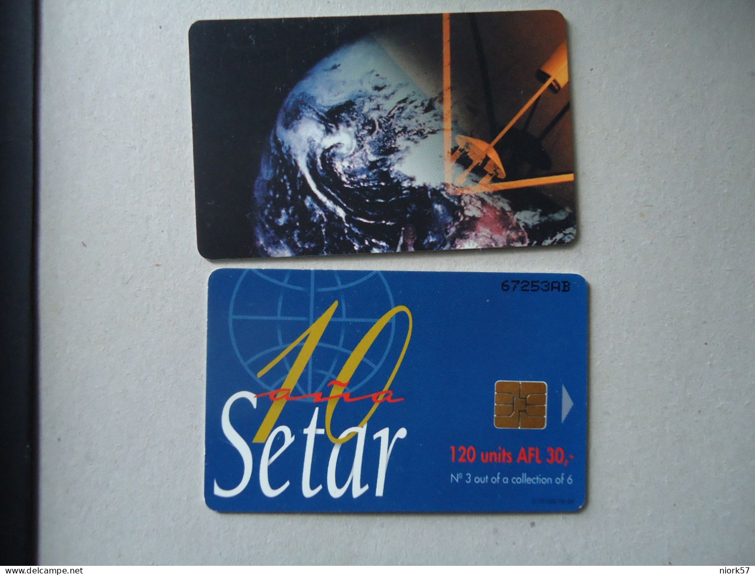ARUBA USED CARDS  PLANET  ECLIPSE TOTAL SOLAR - Espace