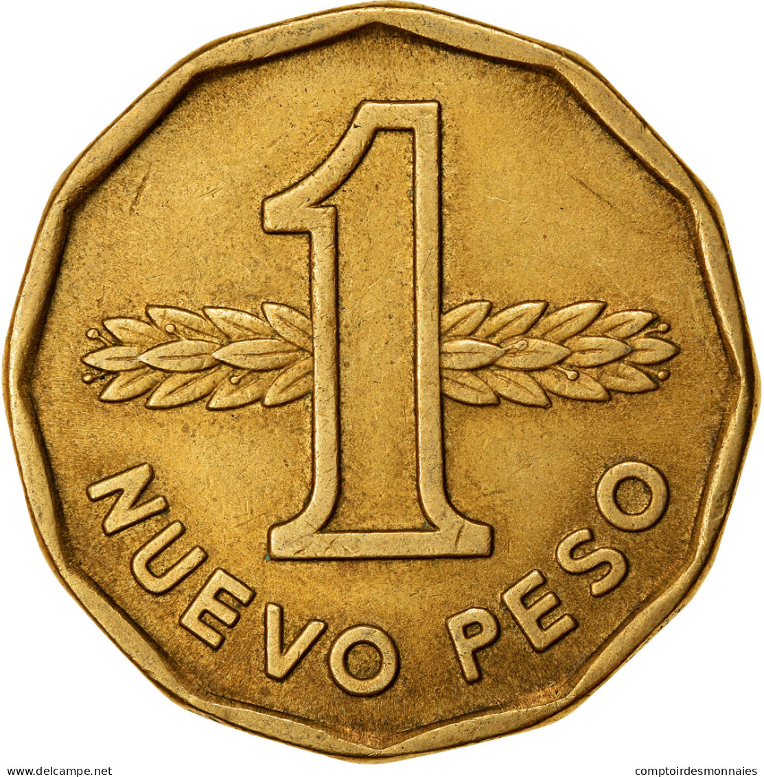 Monnaie, Uruguay, Nuevo Peso, 1976, Santiago, TTB, Aluminum-Bronze, KM:69 - Uruguay
