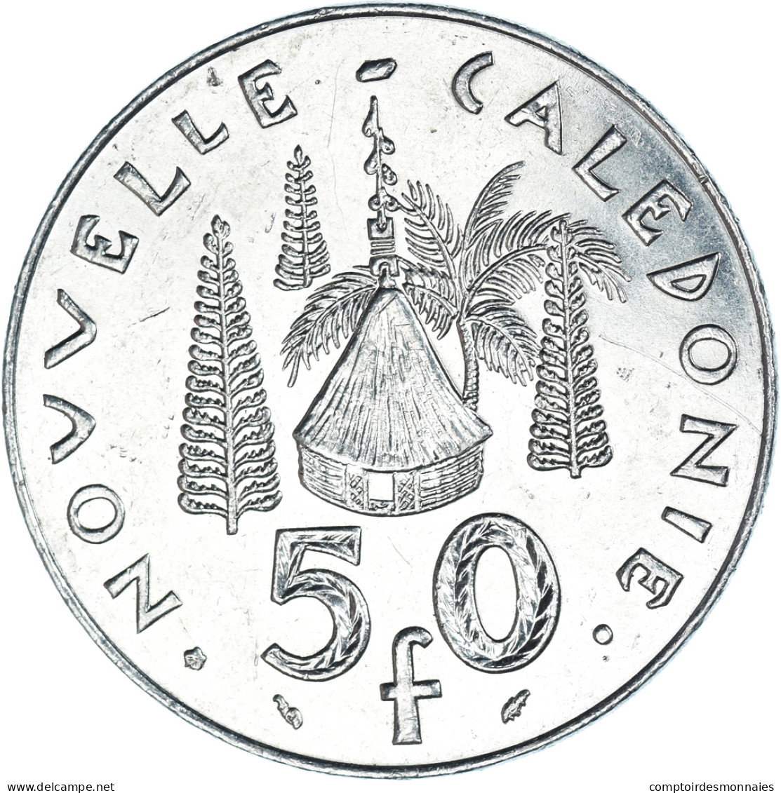 Monnaie, Nouvelle-Calédonie, 50 Francs, 1987 - Nouvelle-Calédonie