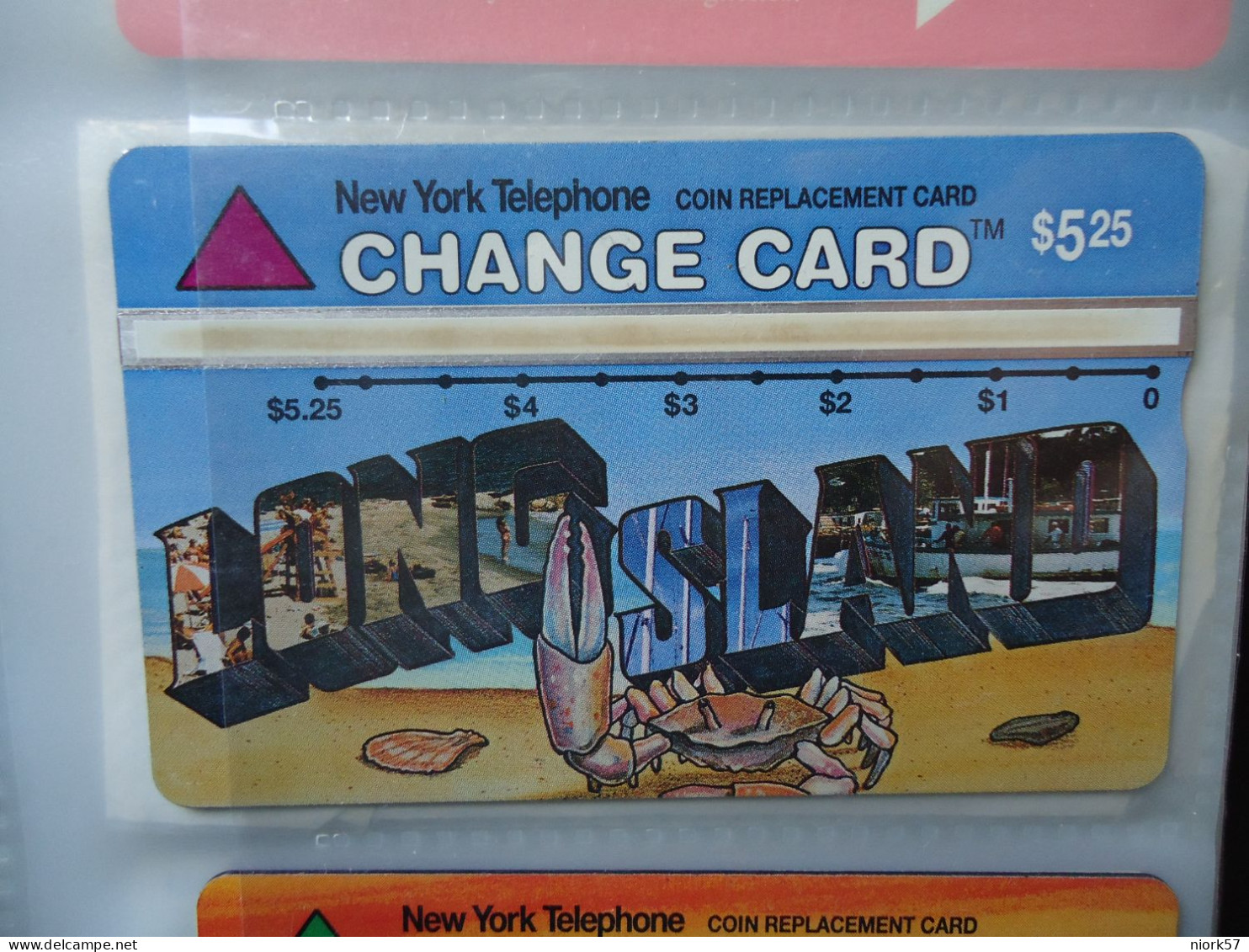 UNITED STATES UESD CARDS  5.25 $ CHANGE CARD LANDSCAPES - Altri & Non Classificati