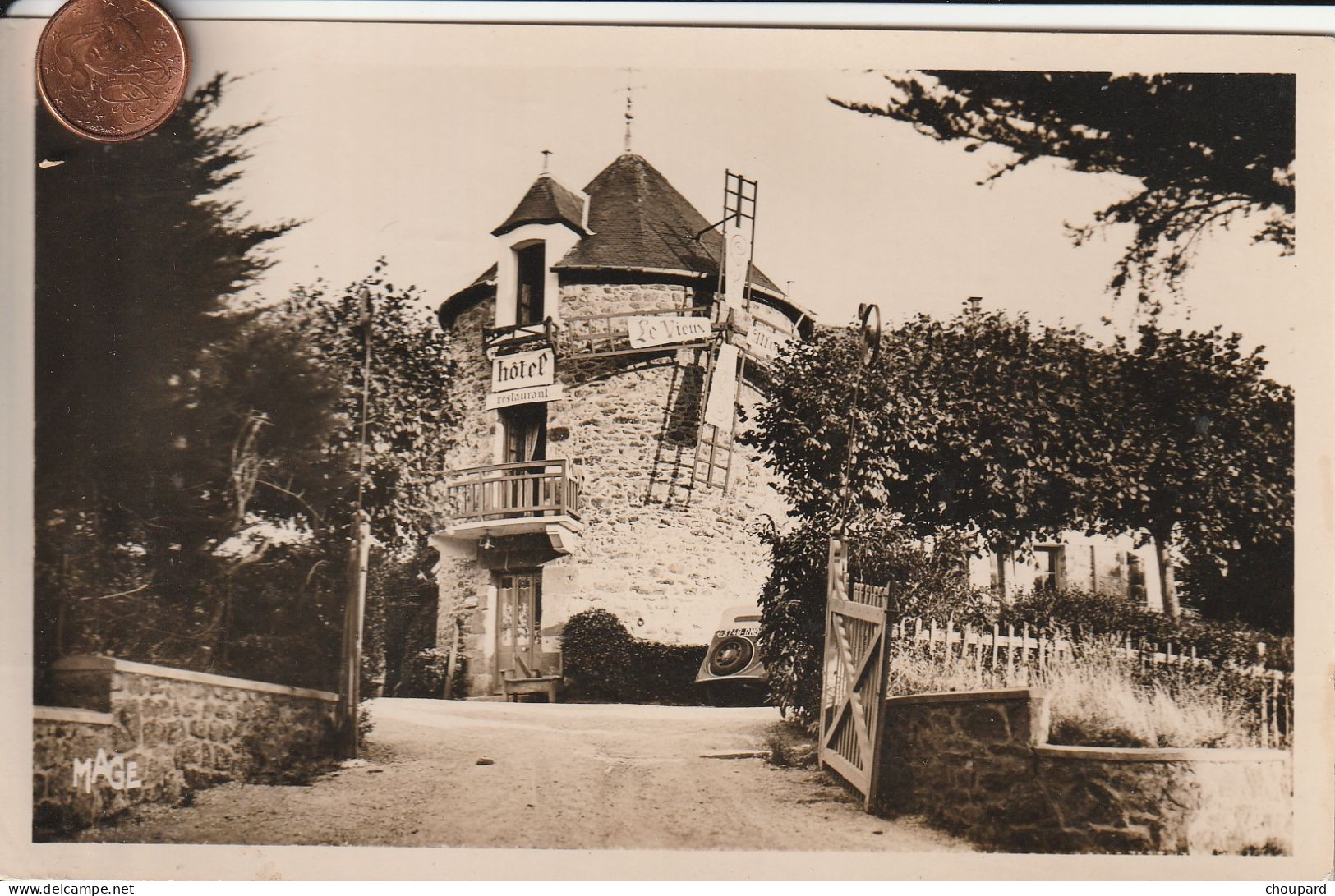 22 - Carte Postale Semi Moderne De Saint Jacut De La Mer  Hotel Du Vieux Moulin - Saint-Jacut-de-la-Mer