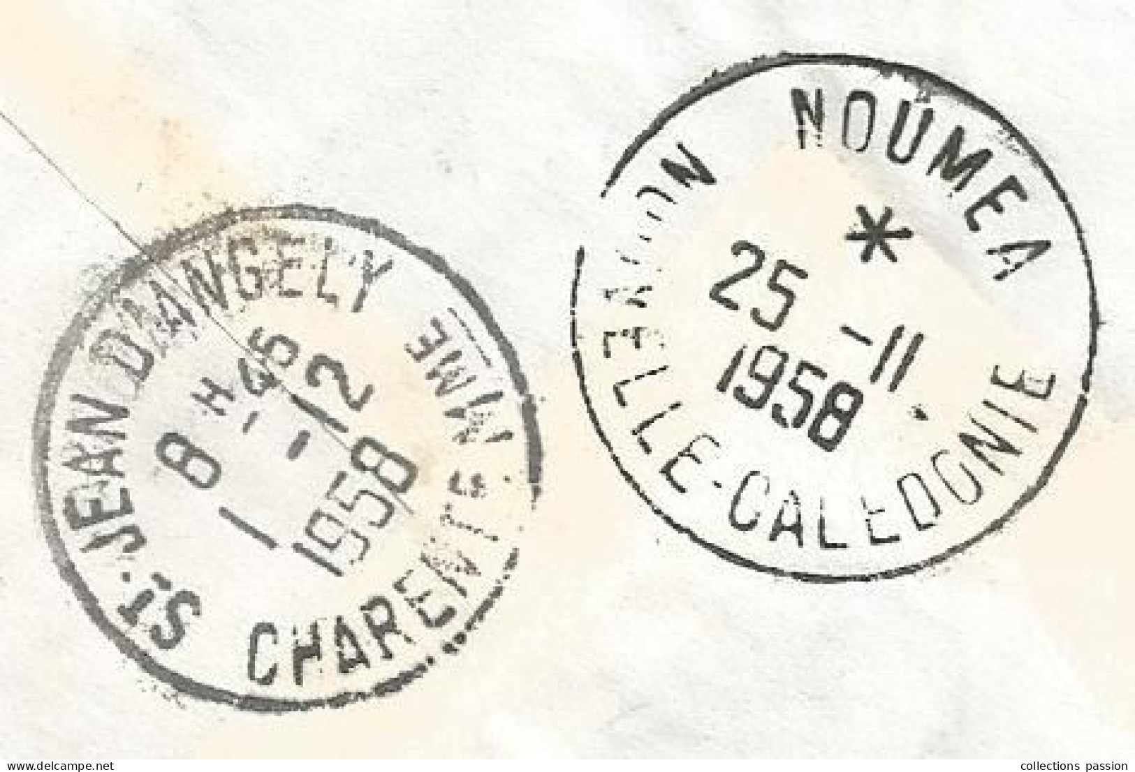 Lettre, NOUVELLE CALEDONIE ET DEPENDANCES, BOURAIL, Recommandé, R, 25-11-1958, 4 Timbres - Storia Postale