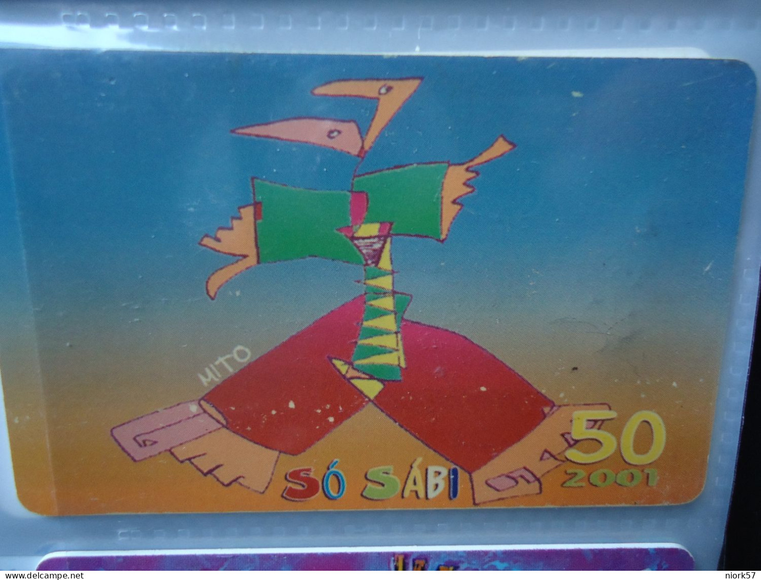 CAPE VERDE  USED CARDS  COMICS PAINTING - Capo Verde