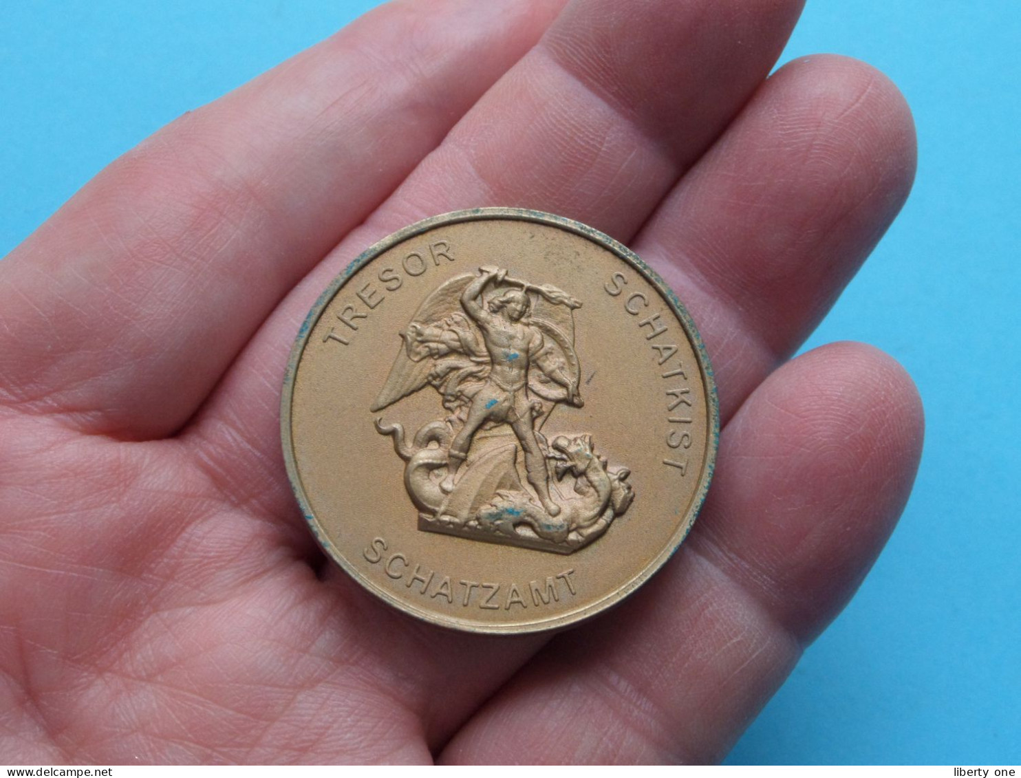 25-6-1994 " FICULT " > TRESOR - SCHATKIST - SCHATZAMT > Belgique België Belgien ( Zie / Voir SCANS ) 37 Mm.! - Elongated Coins