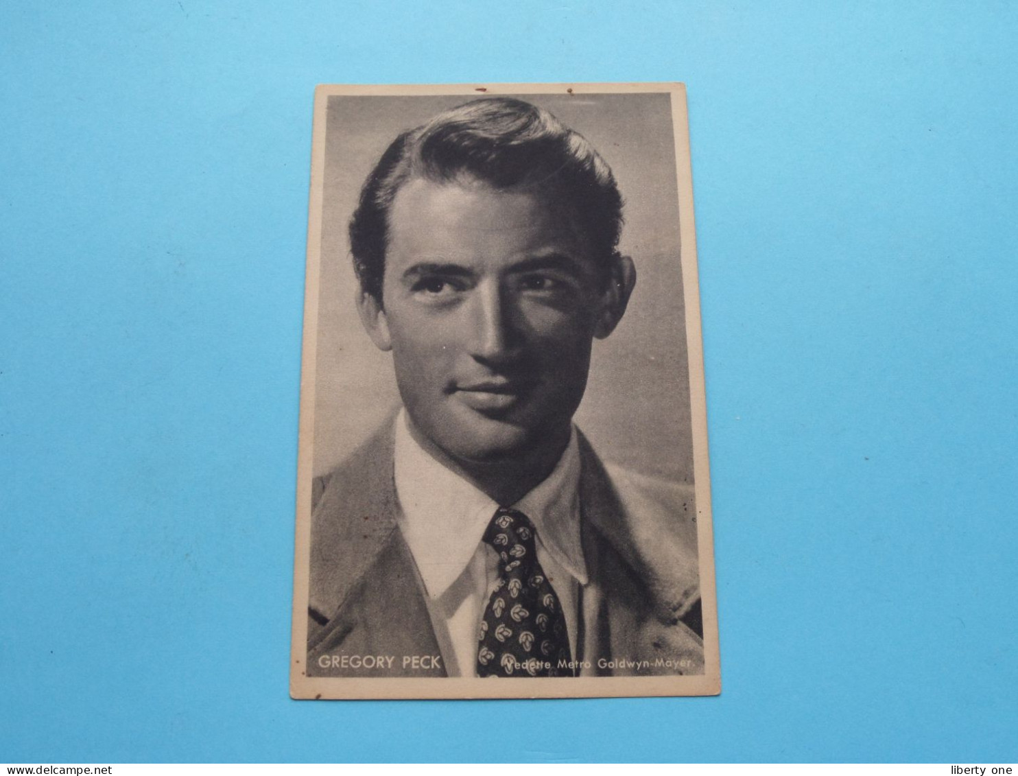 GREGORY PECK ( See / Voir SCANS ) KWATTA () Format +/- 13,5 X 8,5 Cm.! - Andere & Zonder Classificatie