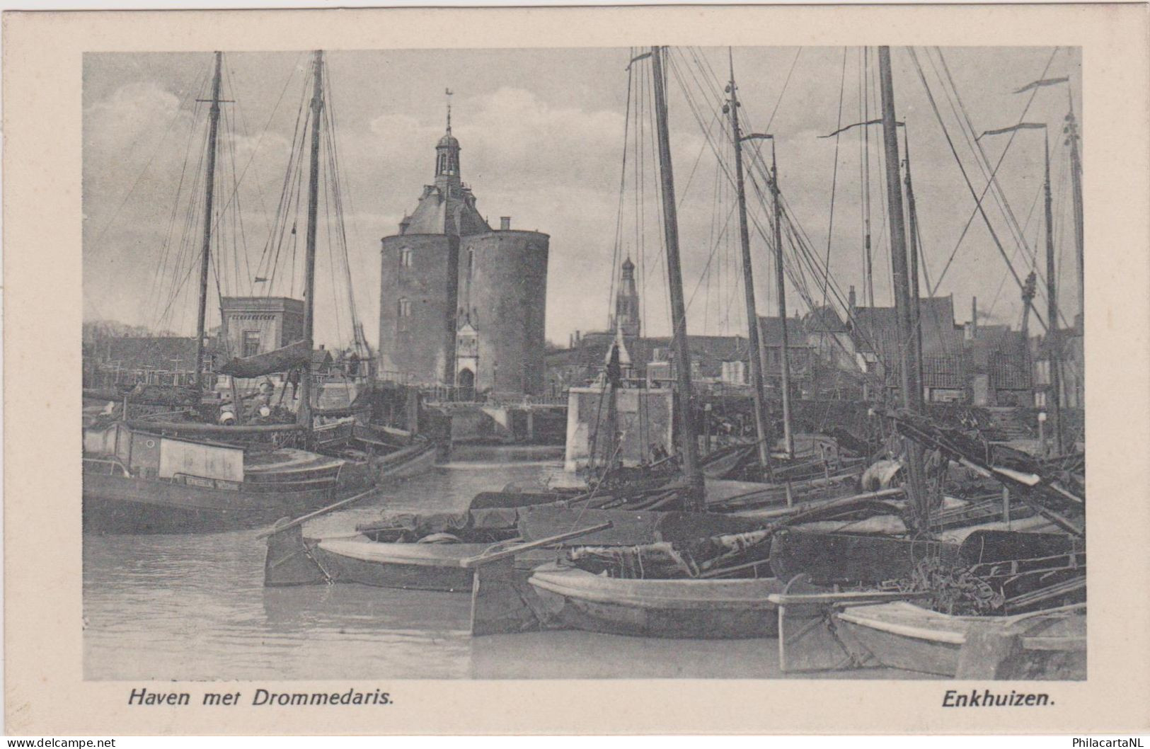 Enkhuizen - Haven Met Drommedaris - Zeer Oud - Enkhuizen